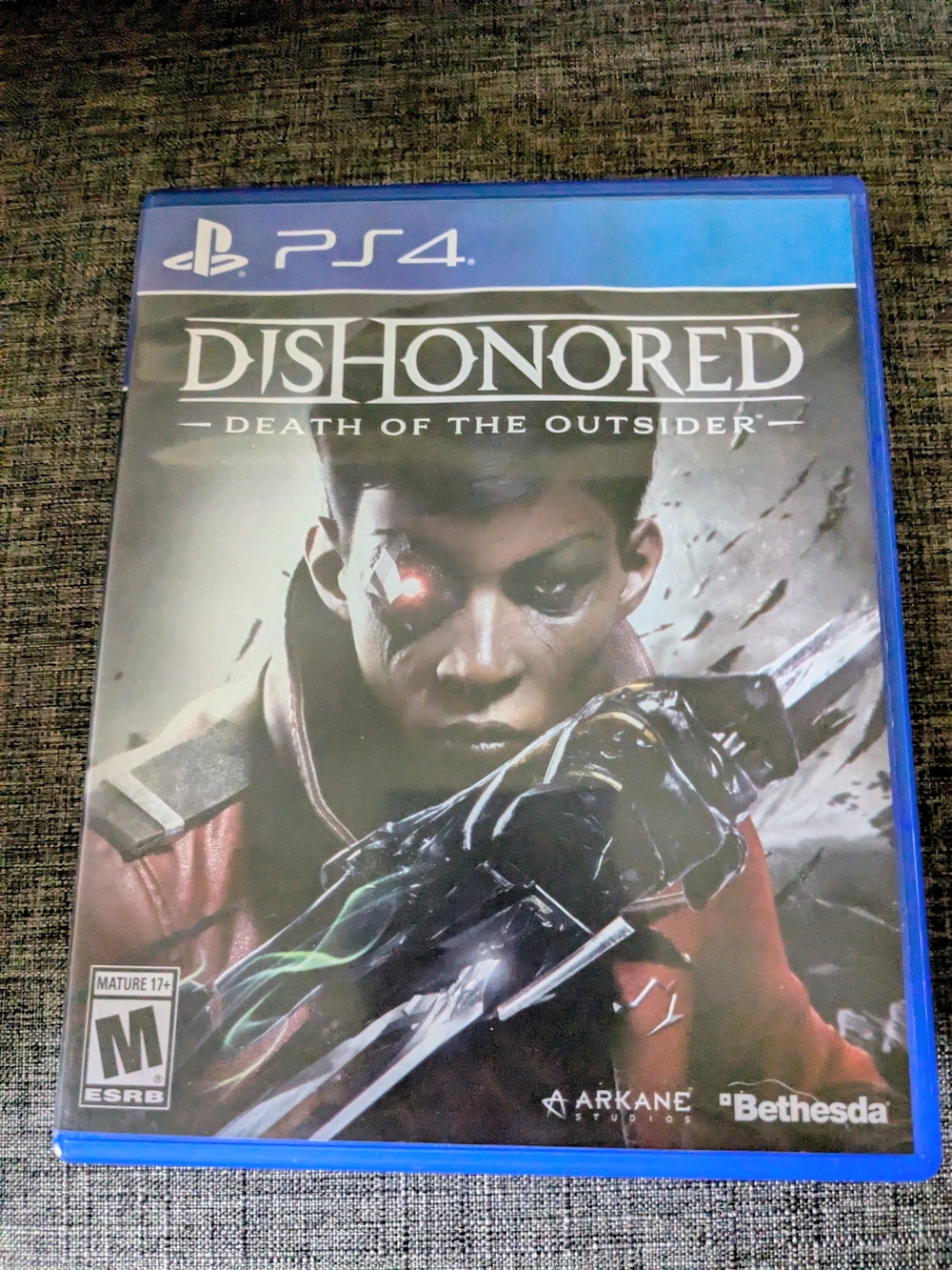PS4 Dishonored: Death of the Outsider. Excellent Condition.